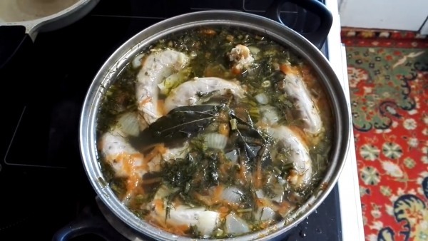 Суп из шей индейки рецепт с фото пошагово