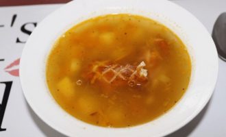 Подача супа