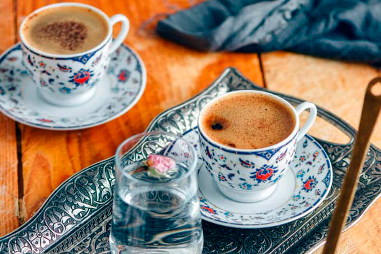 Кофе по турецки с водой